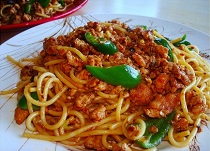 Sichuan Style Chicken Noodle.