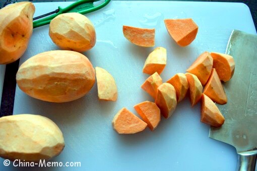 Chinese Sweet Potato Wedge