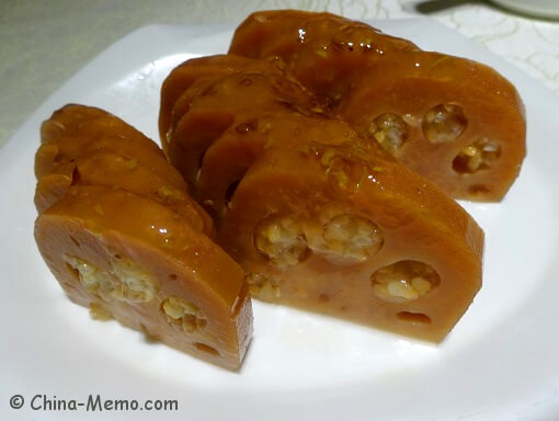 Shanghai Lotus Root Stuffed Rice