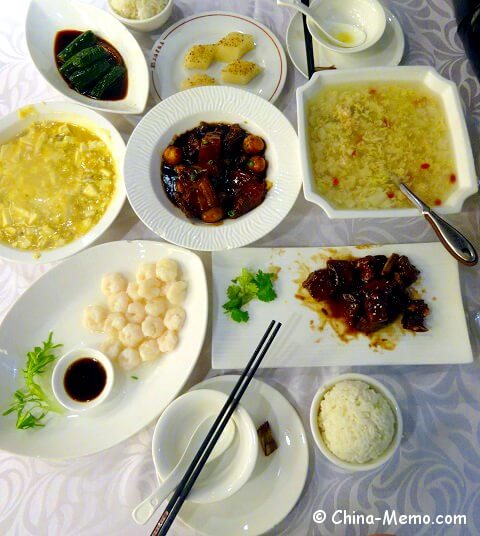Shanghai Cuisine at Classic Hotel.