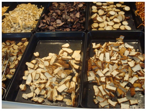 Tofu in Local Chinese Food Market.